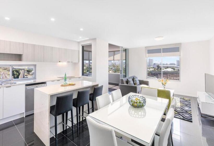 침실 2개 수피리어 아파트, Oaks Brisbane Woolloongabba Suites