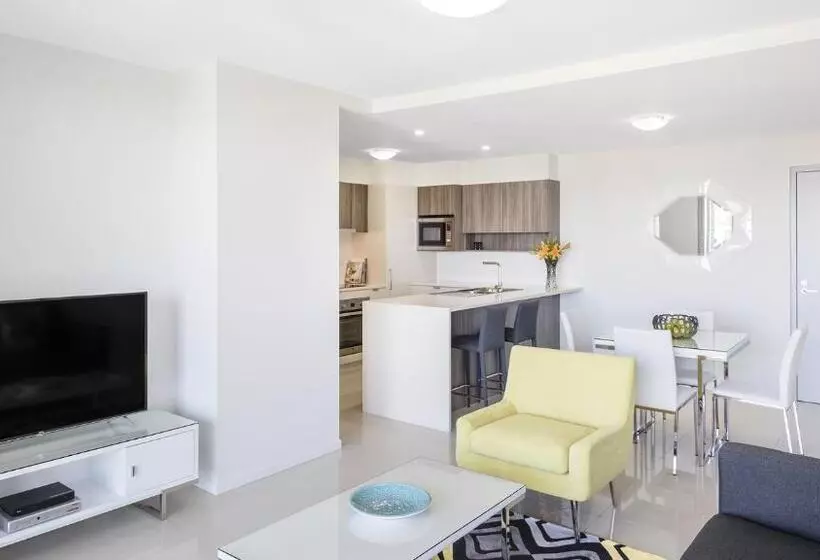 一ベッドルームエクゼクティブアパートメント, Oaks Brisbane Woolloongabba Suites