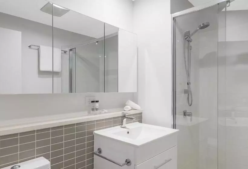 一ベッドルームエクゼクティブアパートメント, Oaks Brisbane Woolloongabba Suites