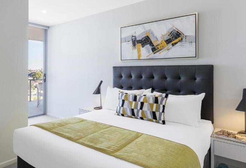 침실 1개 이그제큐티브 아파트, Oaks Brisbane Woolloongabba Suites