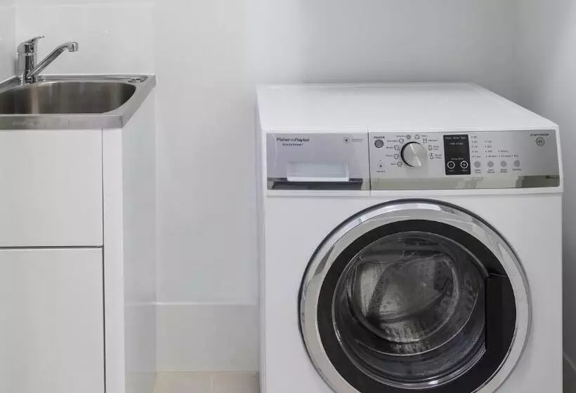 ２ベッドルームのエクゼクティブアパートメント, Oaks Brisbane Woolloongabba Suites