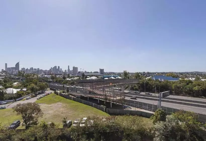 ２ベッドルームのエクゼクティブアパートメント, Oaks Brisbane Woolloongabba Suites