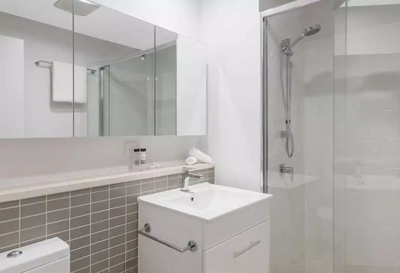 １ベッドルームアパートメント, Oaks Brisbane Woolloongabba Suites