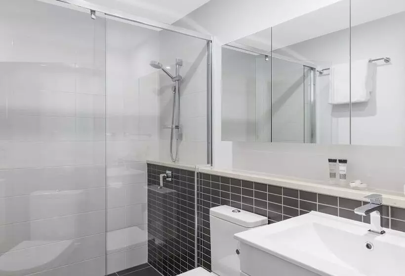 ２ベッドルームアパートメント, Oaks Brisbane Woolloongabba Suites