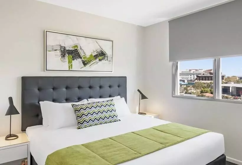 ２ベッドルームアパートメント, Oaks Brisbane Woolloongabba Suites