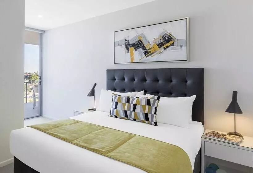 一ベッドルームエクゼクティブアパートメント, Oaks Brisbane Woolloongabba Suites