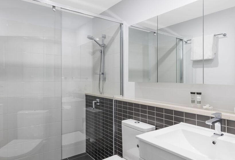 דירת אקזקיוטיב 2 חדרים, Oaks Brisbane Woolloongabba Suites