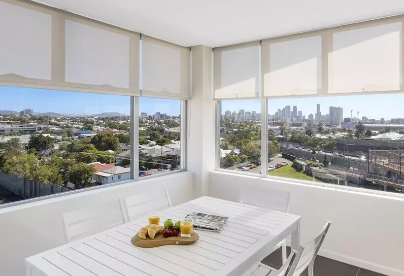２ベッドルームのエクゼクティブアパートメント, Oaks Brisbane Woolloongabba Suites