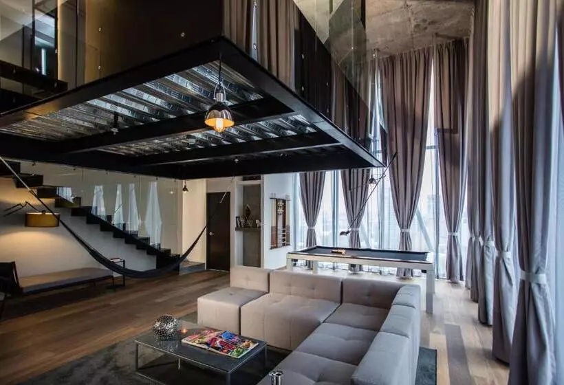 キングサイズベッドのスイートルーム, Ac Hotel By Marriott Guadalajara Mexico