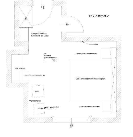 اتاق استاندارد, Pension Patricia