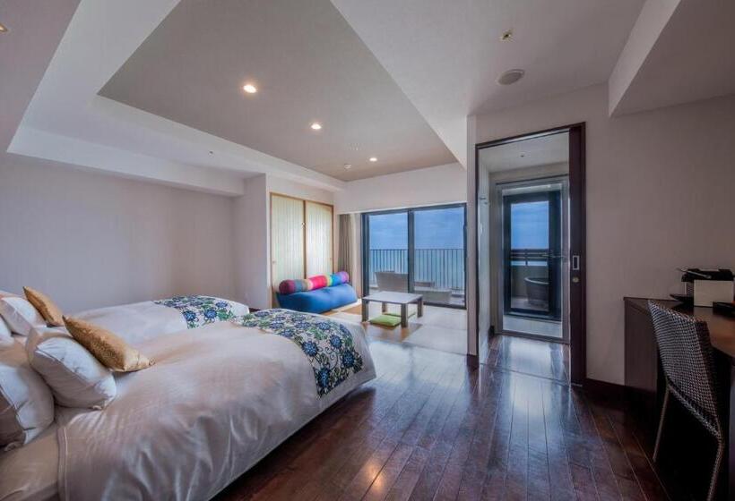 디럭스 룸 바다 전망, Senagajima Island Resort & Spa