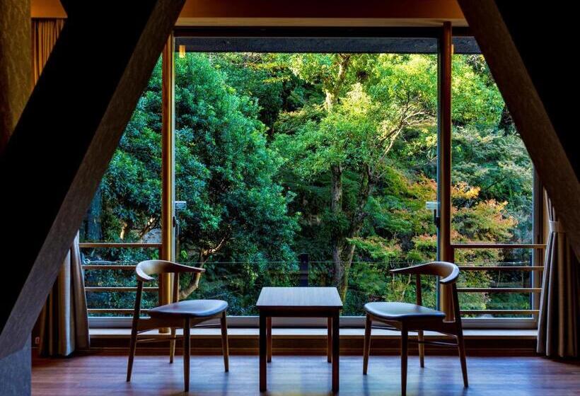 غرفة قياسية مطلّة علي الحديقة, Ooedo Onsen Monogatari Premium Shirahama Gyoen