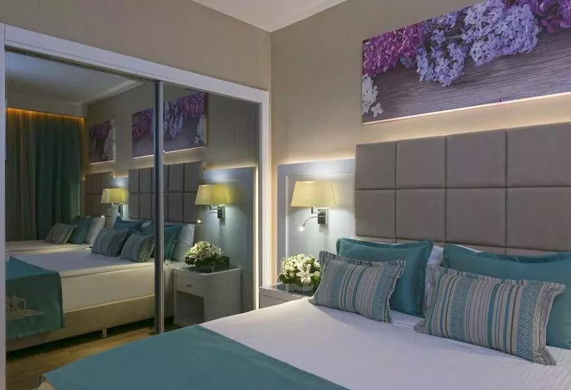 二段ベッド付き家族用アパートメント, Asia Beach Resort & Spa