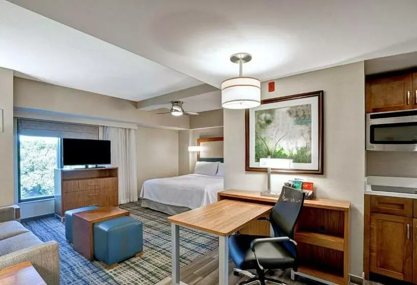 キングサイズベッドのデラックススイート, Homewood Suites By Hilton Boston Brooklinelongwood Medical