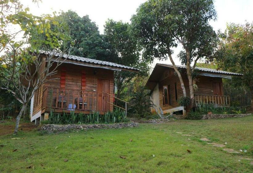 스탠다드 방갈로 정원 전망, Pai Yard Guest House