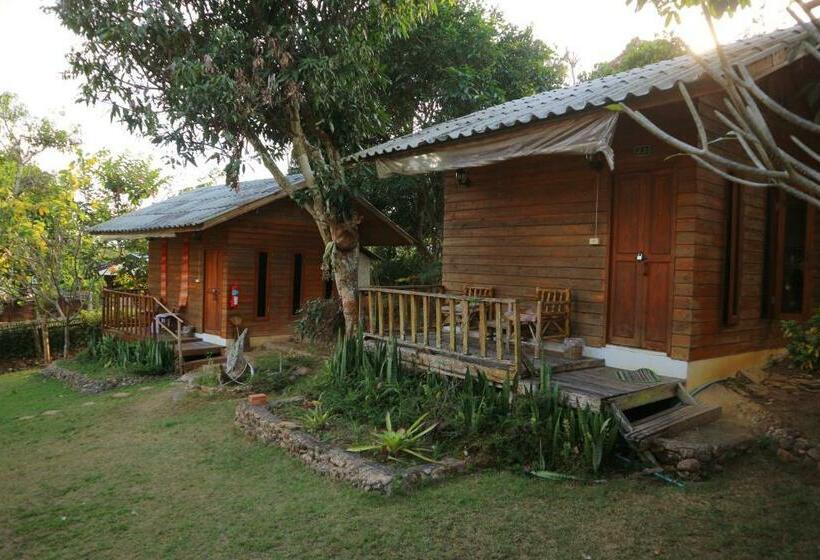 스탠다드 방갈로 정원 전망, Pai Yard Guest House