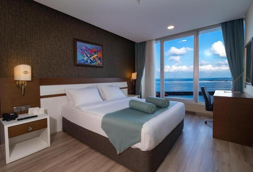 اتاق لوکس با چشم‌انداز دریا, Tilya Resort