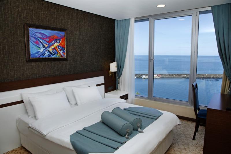 اتاق لوکس با چشم‌انداز دریا, Tilya Resort