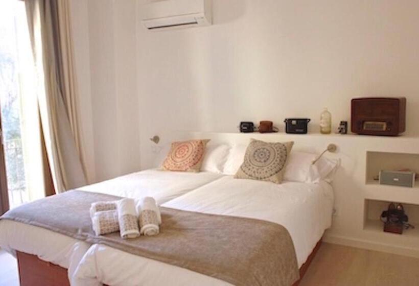 شقة غرفة نوم واحدة مزودة بشُرفة, Can Blau Homes Turismo De Interior