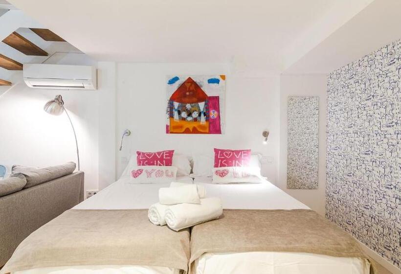 غرفة دوبلكس, Can Blau Homes Turismo De Interior