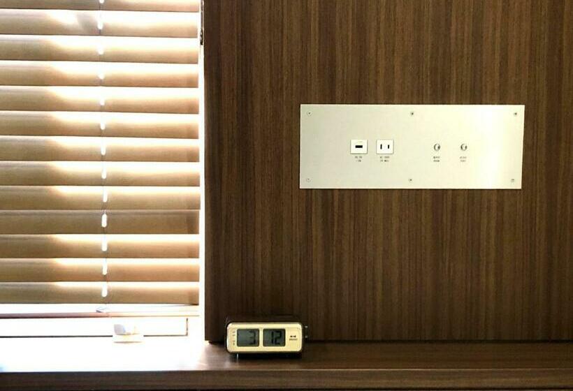 带双人床的基本房间, Central Hotel Okayama