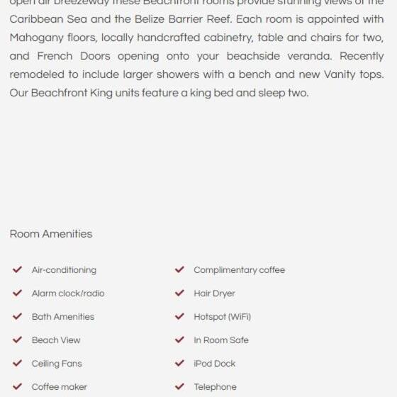 חדר סטנדרט עם מיטת קינג, Ramon's Village Resort