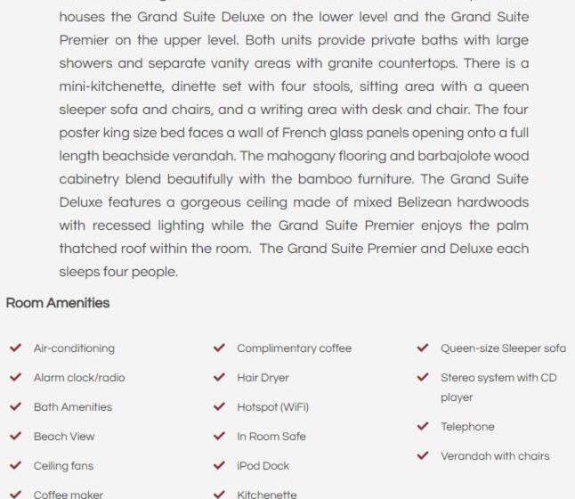 סוויטה דלוקס, Ramon's Village Resort