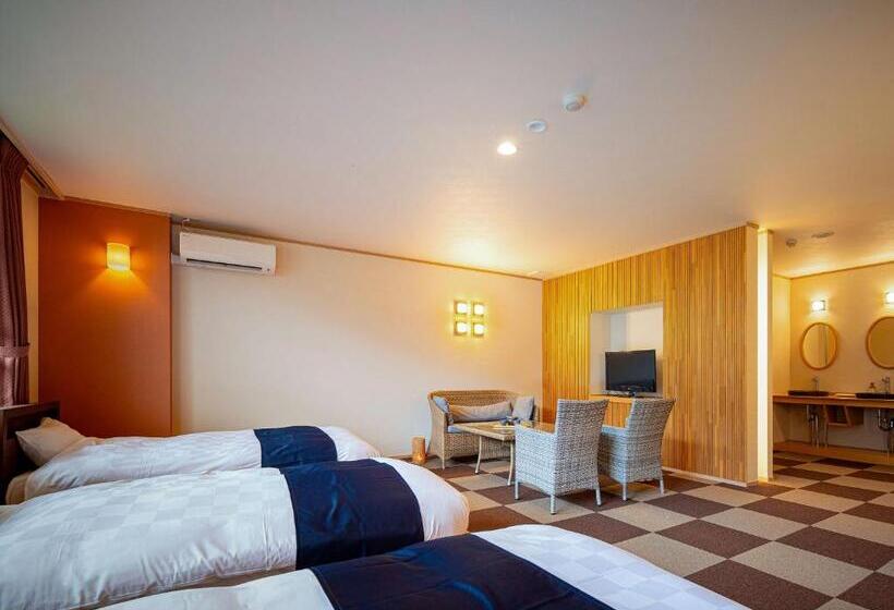 标准间, Ooedo Onsen Monogatari Yamanaka Saichoraku