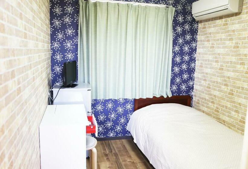 חדר סטנדרד יחיד חדר אמבטיה משותף, Business Hotel Kaga