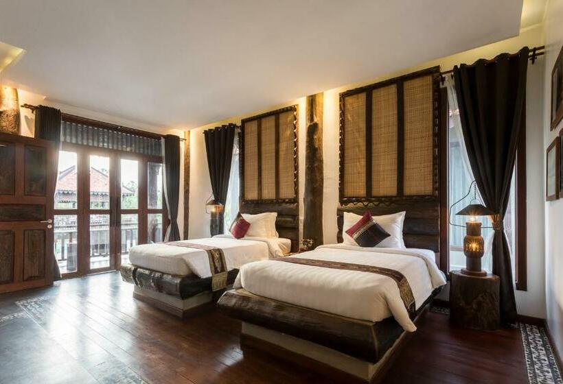 발코니가 있는 프리미엄 룸, Khmer Paradise Villa