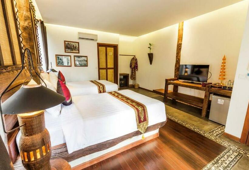 발코니가 있는 프리미엄 룸, Khmer Paradise Villa