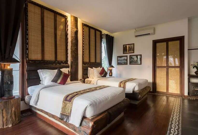 발코니가 있는 프리미엄 룸, Khmer Paradise Villa