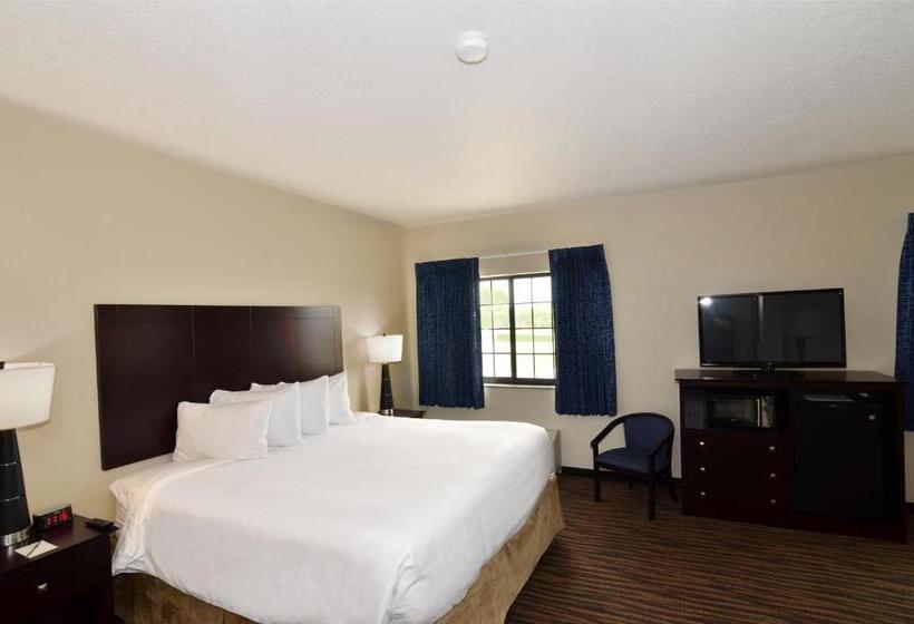 디럭스 스위트 킹 침대, Cobblestone Inn & Suites Holstein