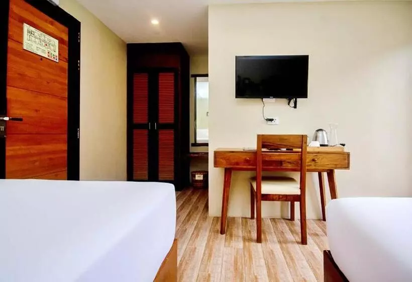 バルコニー付きデラックスルーム, Serene La Playa Boracay