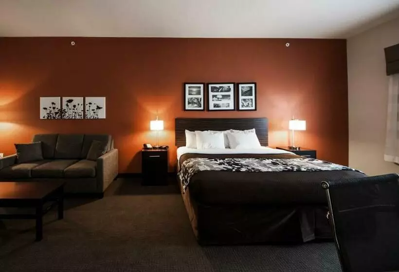 Sviitti King-vuode, Sleep Inn & Suites Hennessey North