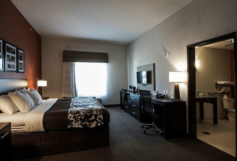 Люкс Кровать Кинг, Sleep Inn & Suites Hennessey North