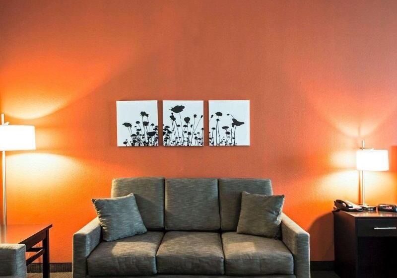 جناح سرير كينج, Sleep Inn & Suites Hennessey North