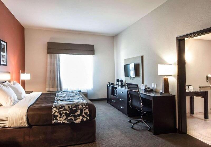 جناح سرير كينج, Sleep Inn & Suites Hennessey North