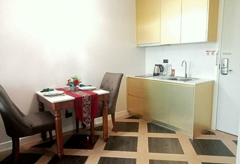 プールの見える1ベッドルームアパートメント, Espana Condo Hotel Resort Pattaya