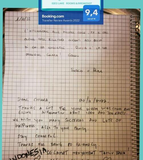 غرفة قياسية مطلّة علي الحديقة, Acquachiara Iseo Deluxe Bed & Breakfast Iseo Center With Garden And Parking Inside