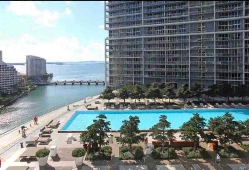 דירה בת חדר שינה 1 עם מרפסת, Icon Brickell Luxury Residence