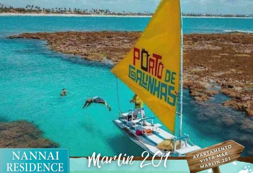 Апартаменты 1 Спальня Вид на Море, Nannai Residence Vista Mar Muro Alto