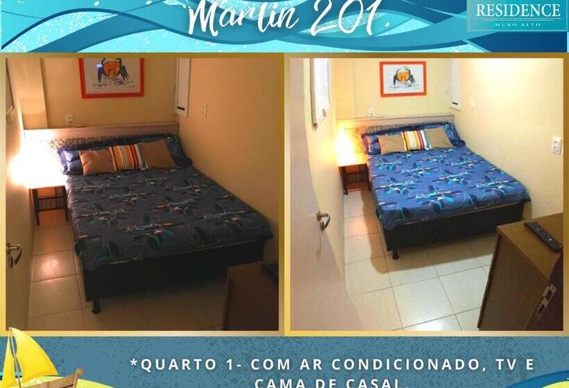 Апартаменты 1 Спальня Вид на Море, Nannai Residence Vista Mar Muro Alto