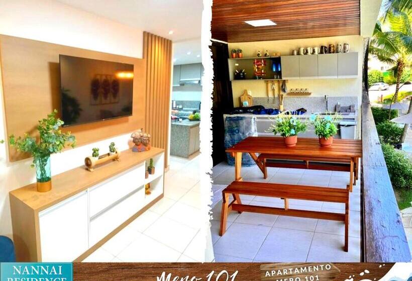 Апартаменты 1 Спальня Вид на Бассейн, Nannai Residence Vista Mar Muro Alto