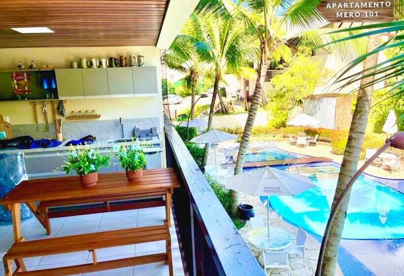 プールの見える１ベッドルームアパートメント, Nannai Residence Vista Mar Muro Alto