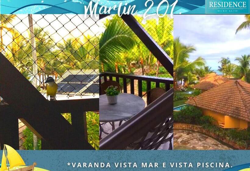 Апартаменты 1 Спальня Вид на Море, Nannai Residence Vista Mar Muro Alto