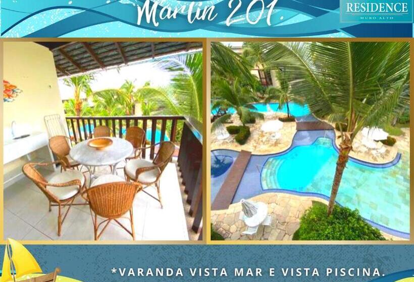 Апартаменты 1 Спальня Вид на Море, Nannai Residence Vista Mar Muro Alto
