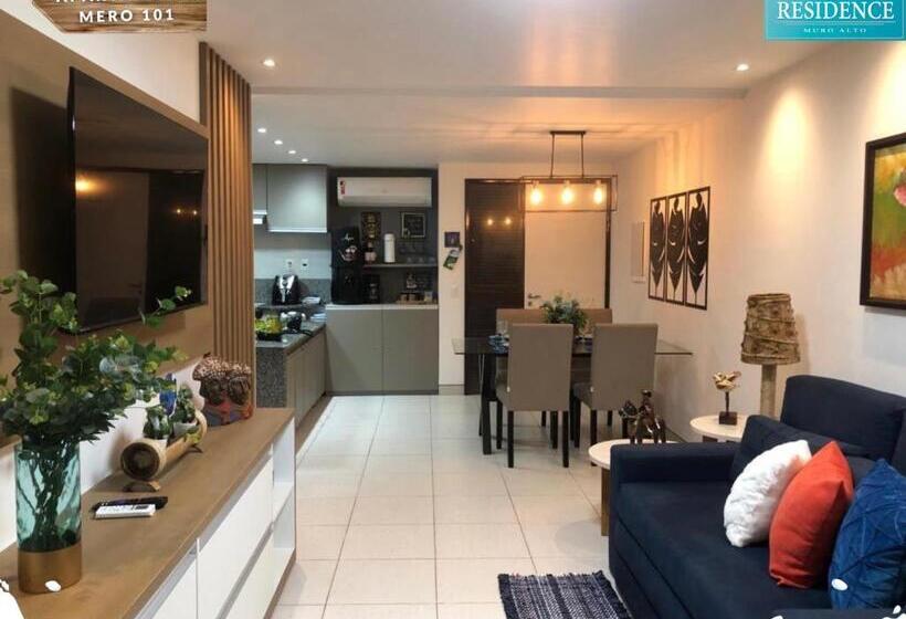 Апартаменты 1 Спальня Вид на Бассейн, Nannai Residence Vista Mar Muro Alto