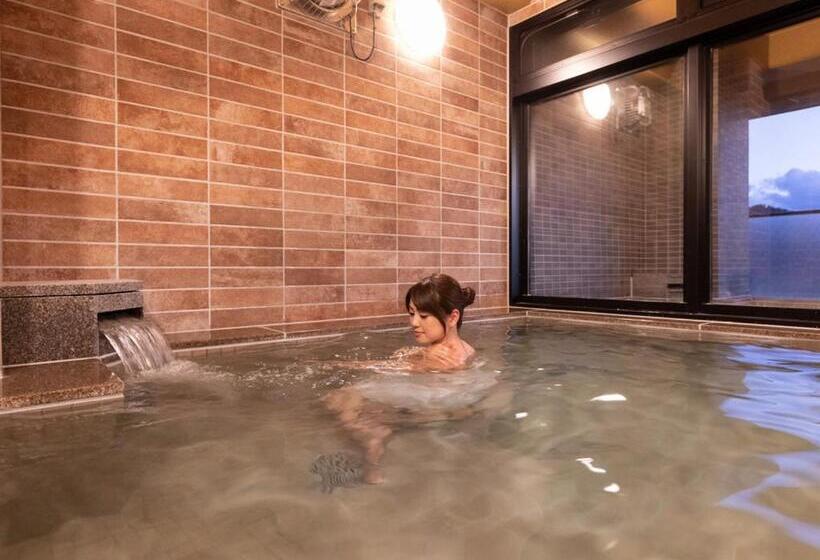 ダブルベッドのベーシックルーム, Central Hotel Takeoonsen Ekimae