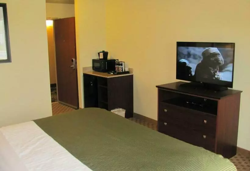 キングサイズベッドのデラックスルーム, Cobblestone Inn & Suites  Ambridge
